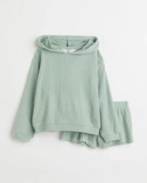 2-piece Set Light Green