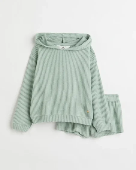 2-piece Set Light Green